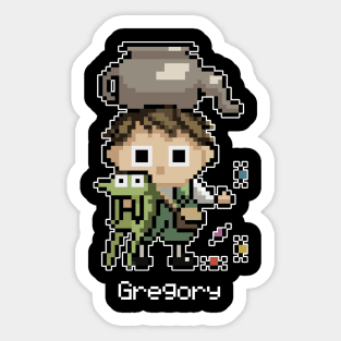 Greg Pixel Art Sticker